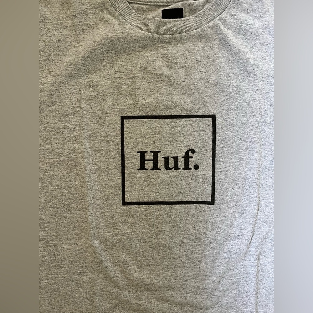Huf Gray T-shirt - Picture 2 of 5